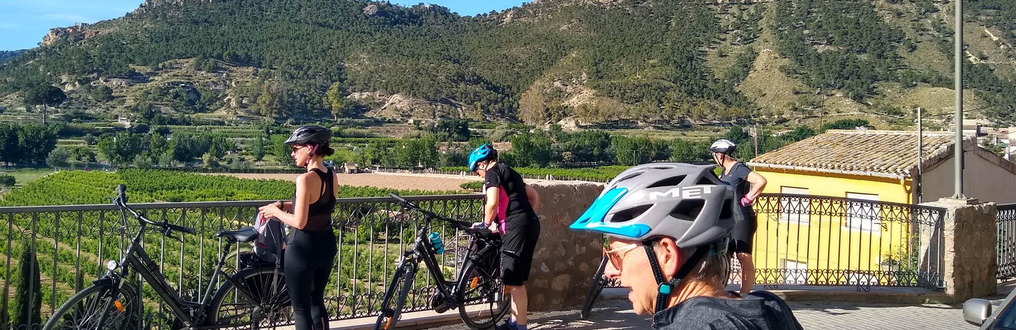 Cyclists in Murcia